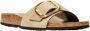 Birkenstock Madrid Big Buckle Tabacco Brown Gevet Leder - Thumbnail 8