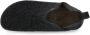 Birkenstock Andermatt Pantoffels Anthracite Narrow fit | Zwart | Wolvilt - Thumbnail 103