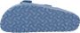 Birkenstock Dubbele gesp rubberen sandalen lichtgewicht Blue Heren - Thumbnail 11