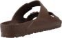 Birkenstock Chocoladebruine Dubbele Band Sandalen Brown Unisex - Thumbnail 4