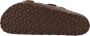 Birkenstock Chocoladebruine Dubbele Band Sandalen Brown Unisex - Thumbnail 39