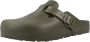 Birkenstock Comfortabele Boston Mules voor vrouwen Green Dames - Thumbnail 3