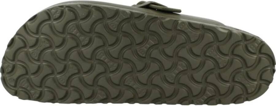 Birkenstock Comfortabele Boston Mules Green Dames