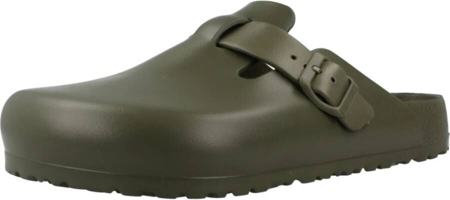 Birkenstock EVA Boston Mules Green Heren