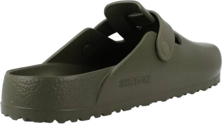 Birkenstock EVA Boston Mules Green Heren