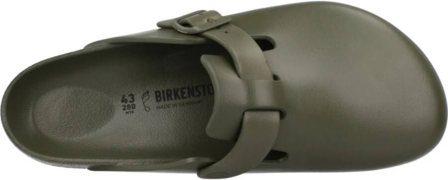 Birkenstock Stijlvolle Boston EVA Muiltjes voor Mannen Green Heren