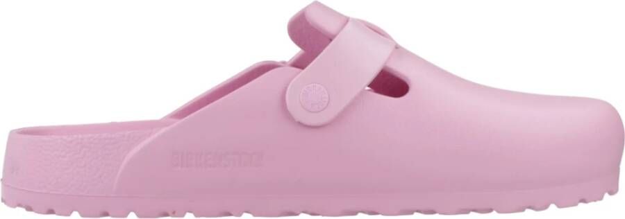 Birkenstock Boston EVA Mules Pink Heren