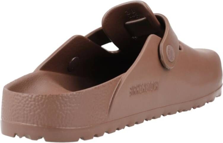 Birkenstock Boston EVA Mules Brown Dames