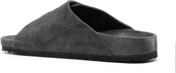 Birkenstock Exquise Suède Sandalen Gray Heren
