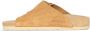 Birkenstock Exquise Suède Sandalen Beige Heren - Thumbnail 2