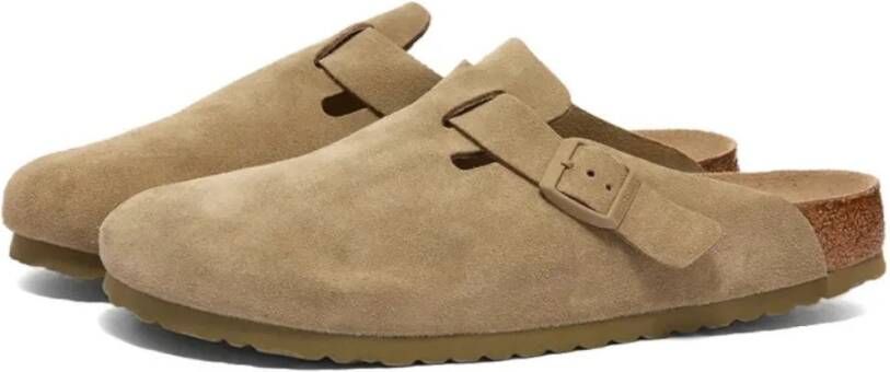 Birkenstock Sandalen met smalle pasvorm Beige Unisex