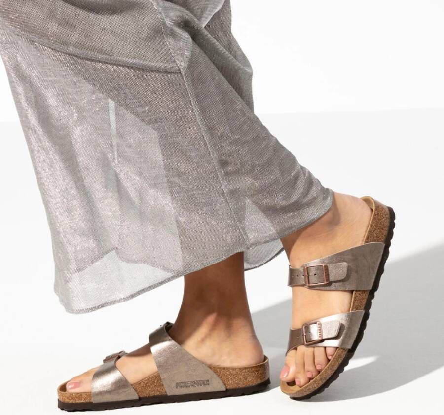 Birkenstock Sydney BS Dames Sandaal Beige Dames