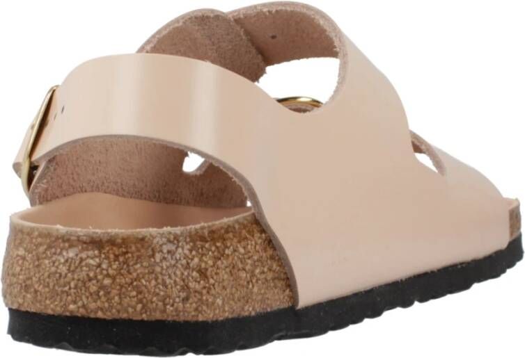 Birkenstock Flat Sandals Beige Dames