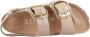 Birkenstock Beige Big Buckle Sandalen Natuurlijk Leer Beige Dames - Thumbnail 19