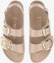 Birkenstock Beige Big Buckle Sandalen Natuurlijk Leer Beige Dames - Thumbnail 21