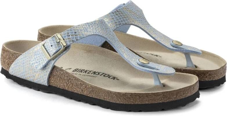 Birkenstock Tijdloze Klassieke Damessandaal Blauw Dames