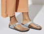 Birkenstock Tijdloze Klassieke Damessandaal Blauw Dames - Thumbnail 44