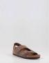 Birkenstock Bruine Sandalen met Leren en Synthetische Voering Brown Unisex - Thumbnail 7