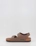 Birkenstock Bruine Sandalen met Leren en Synthetische Voering Brown Unisex - Thumbnail 8