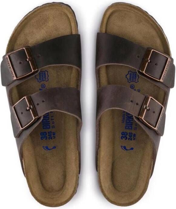 Birkenstock Flat Sandals Bruin Heren