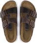 Birkenstock Klassieke Herensandaal Arizona BS Bruin Heren - Thumbnail 3