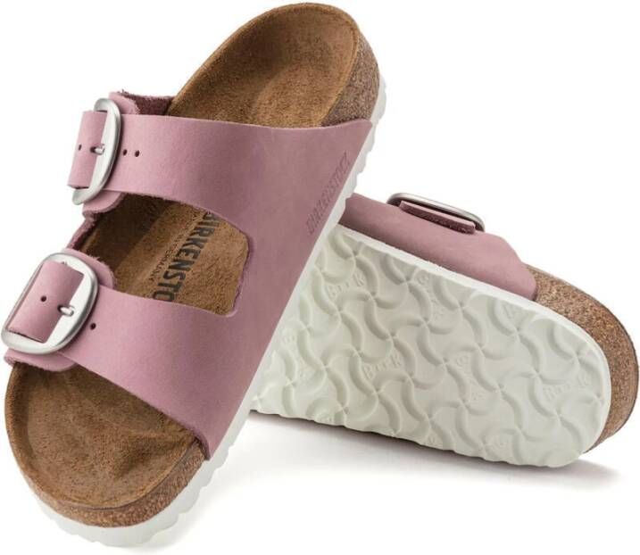 Birkenstock Flat Sandals Roze Dames