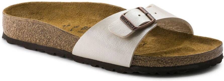 Birkenstock Klassieke Madrid Damessandaal Wit Dames