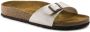 Birkenstock Klassieke Madrid Damessandaal Wit Dames - Thumbnail 4