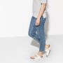 Birkenstock Arizona Grote Gesp Patent Witte Slippers Birko Flor Patent Streetwear - Thumbnail 109