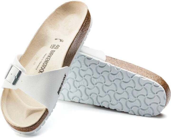 Birkenstock Klassieke Madrid Damessandaal Wit Dames