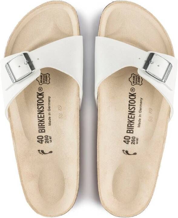 Birkenstock Klassieke Madrid Damessandaal Wit Dames