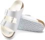 Birkenstock Arizona Grote Gesp Patent Witte Slippers Birko Flor Patent Streetwear - Thumbnail 113