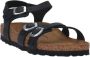 Birkenstock Kumba Dames Sandalen Black Narrow-fit Zwart Nubuck - Thumbnail 13