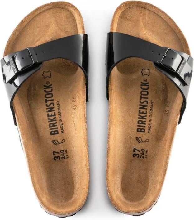 Birkenstock Madrid BS dames sandaal zwart - Foto 4