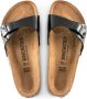 Birkenstock Madrid BS dames sandaal zwart - Thumbnail 4