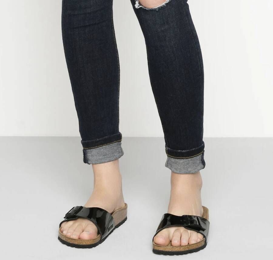 Birkenstock Madrid BS dames sandaal zwart - Foto 5