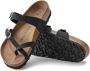 Birkenstock Damessandalen Mayari Vegan Birko-Flor Birkibuc Large Black Dames - Thumbnail 46