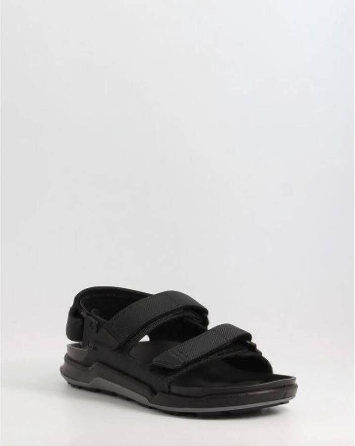Birkenstock Comfortabele Platte Sandalen voor Mannen Zwart Heren
