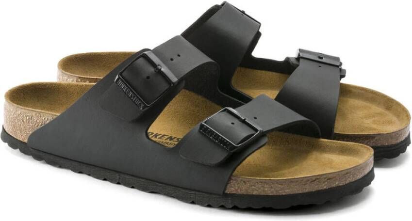 Birkenstock Flat Sandals Zwart Heren