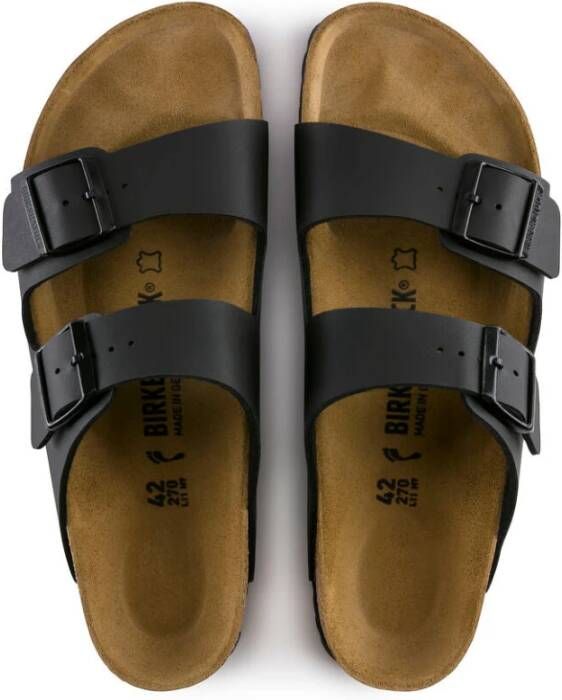 Birkenstock Flat Sandals Zwart Heren