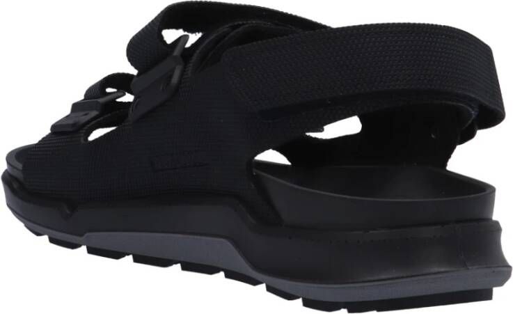 Birkenstock Flat Sandals Zwart Heren