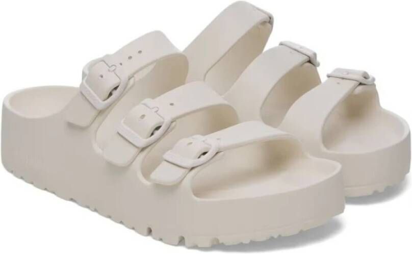 Birkenstock Flex Platform Sandalen in Eierschaal