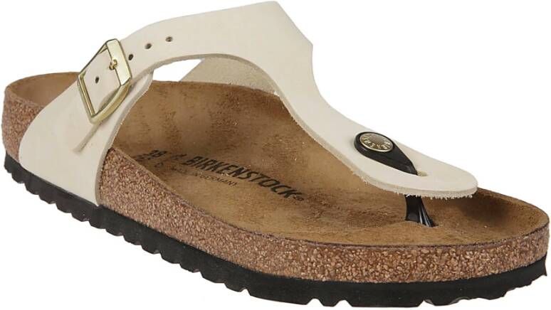 Birkenstock Flip Flops Beige Dames