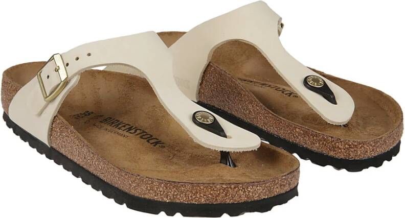 Birkenstock Gizeh Slippers Beige Dames