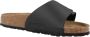 Birkenstock Satin Finish Sandal with Metal Buckle Black Dames - Thumbnail 10