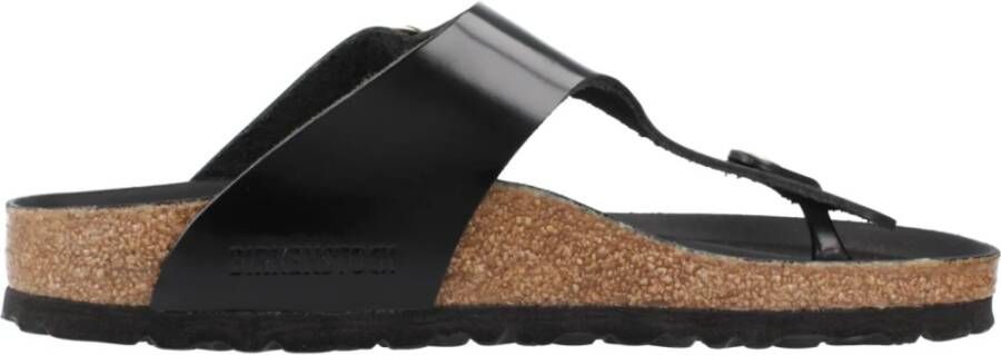 Birkenstock Flip Flops Black Dames