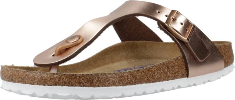 Birkenstock Flip Flops Brown Dames