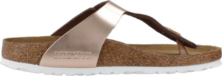 Birkenstock Flip Flops Brown Dames