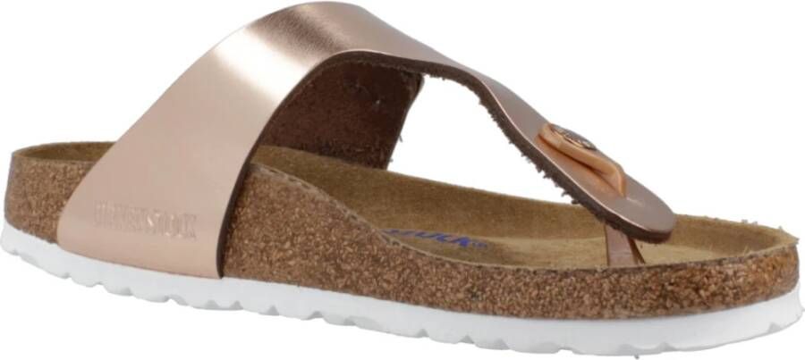 Birkenstock Flip Flops Brown Dames