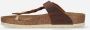 Birkenstock "Gizeh Olie Gewaxt Leren Sandalen voor Dames" Bruin Dames - Thumbnail 33